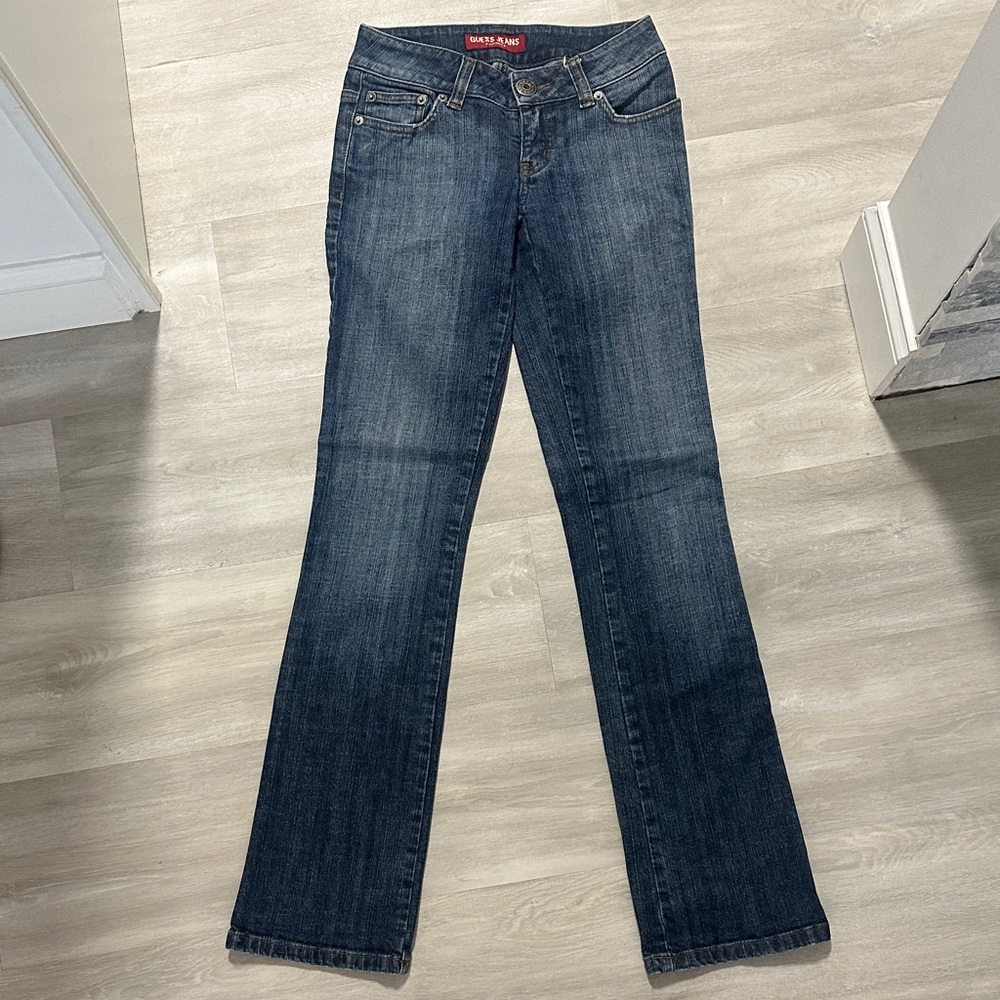 Guess Dark Blue Boot Cut Jeans-Size 24